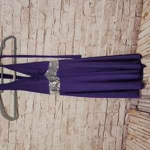 tag 1080 purple dress small
